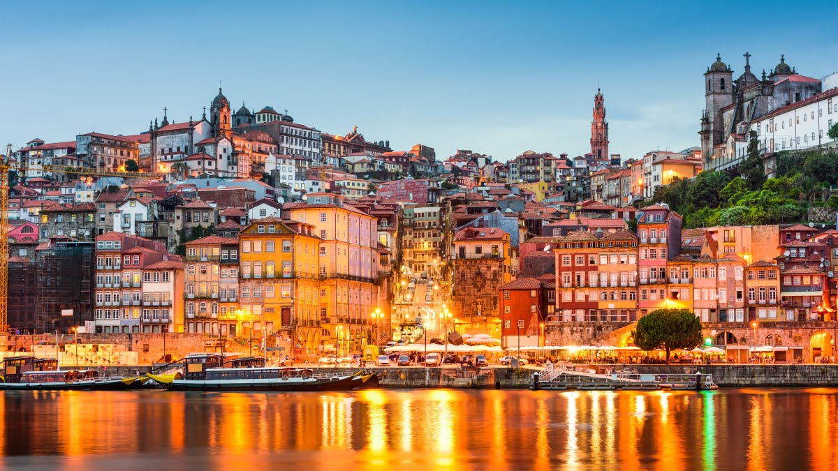 Stunning cityscape in Portugal, highlighting an affordable family holiday destination